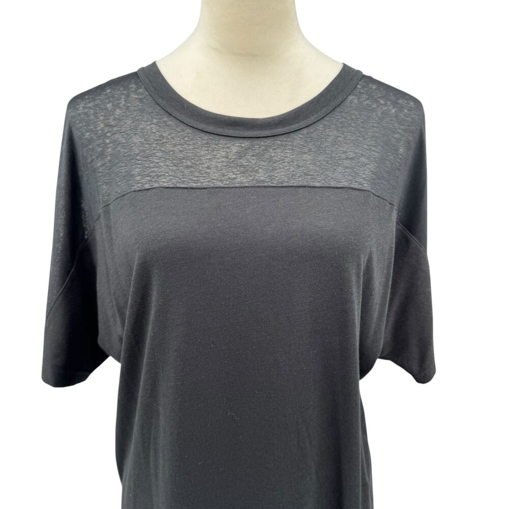NikeLab NWT Essential Black Burnout Casual Relaxed T-shirt Mini Dress 865777 - Picture 8 of 15